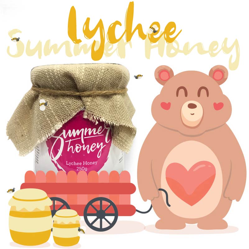 Bear-Summer Honey Pure Series Lychee 單花蜜系列之荔枝蜜 250g